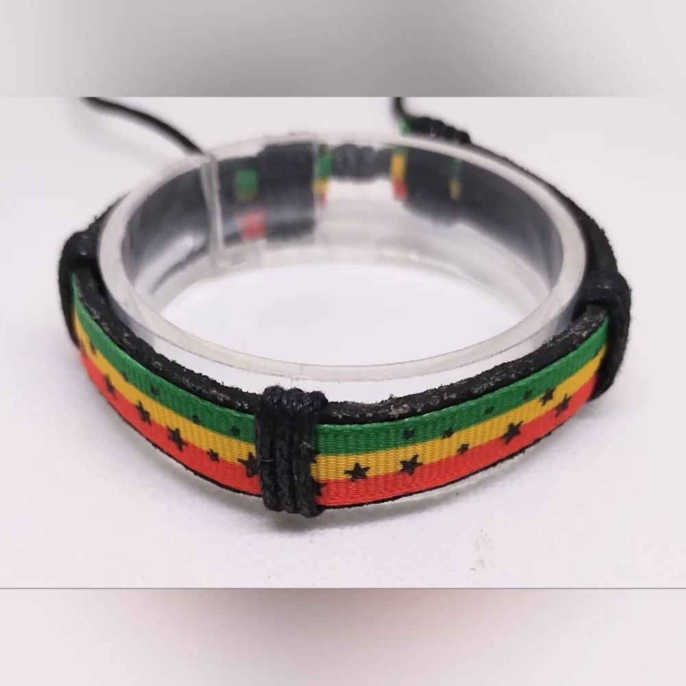 Men's‎ Bracelet Leather Tribal Southwestern New f93